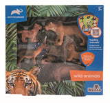 WILD ANIMALS Toy Set - AP (5PC WINDOW BOX)