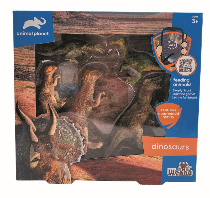 DINOSAURS Toy Set - AP (5PC WINDOW BOX)