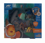 OCEAN ANIMALS Toy Set - AP (6PC WINDOW BOX)