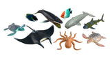 OCEAN ANIMALS Toy Set - AP (9PC WINDOW BOX)