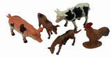 FARM ANIMALS Toy Set - AP (5PC BAG)