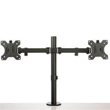 Desk Mount Dual Monitor Arm - Desk Clamp/Grommet - 32" Display
