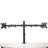 Desk Mount Dual Monitor Arm - Desk Clamp/Grommet - 32" Display