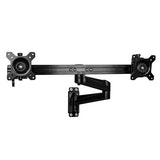 Wall-Mount Dual Monitor Arm - Articulating
