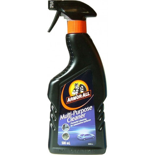 Armor All Multi Purpose Cleaner 500ml Trigger for effective cleaning of surfaces like dash, vinyl, and fabric.