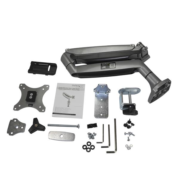 Desk-Mount Monitor Arm - Full Motion - Articulating - Heavy Duty Aluminum