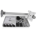 Single Monitor Stand - For up to 34" VESA Mount Monitors - Steel - Silver