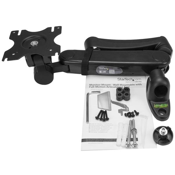 Wall-Mount Monitor Arm - Full Motion - Articulating