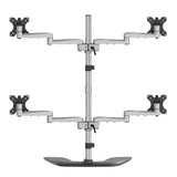 Quad-Monitor Stand - For up to 32" VESA Mount Monitors