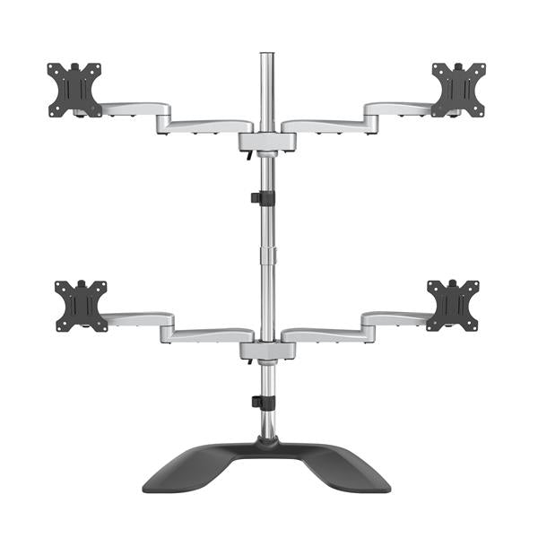 Quad-Monitor Stand - For up to 32" VESA Mount Monitors