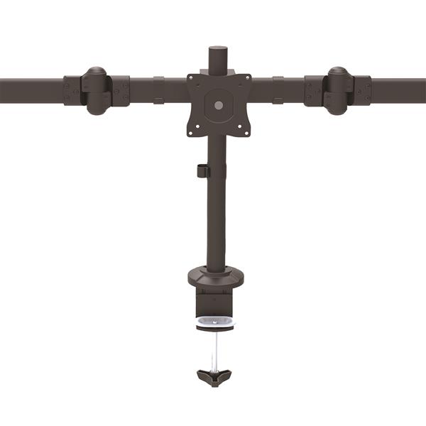 Desk-Mount Triple Monitor Arm - Articulating