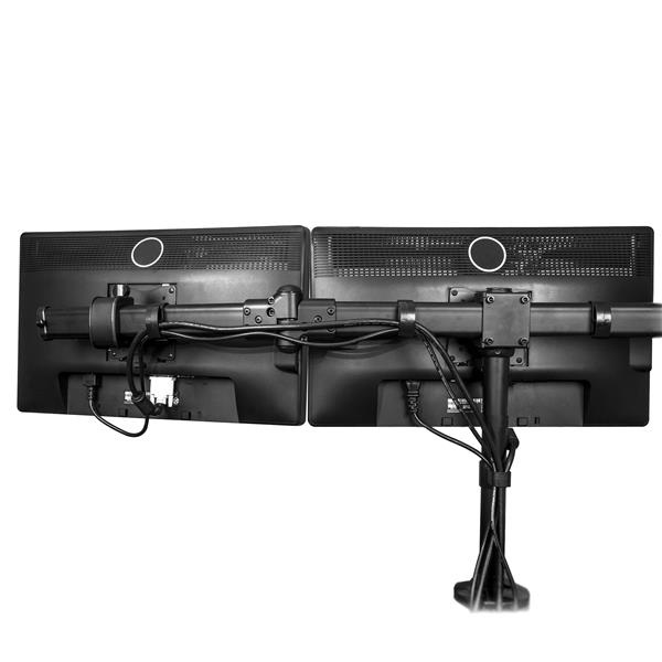 Desk-Mount Triple Monitor Arm - Articulating