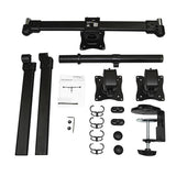 Desk-Mount Triple Monitor Arm - Articulating