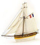 Wooden Ship & Fittings - Le Renard