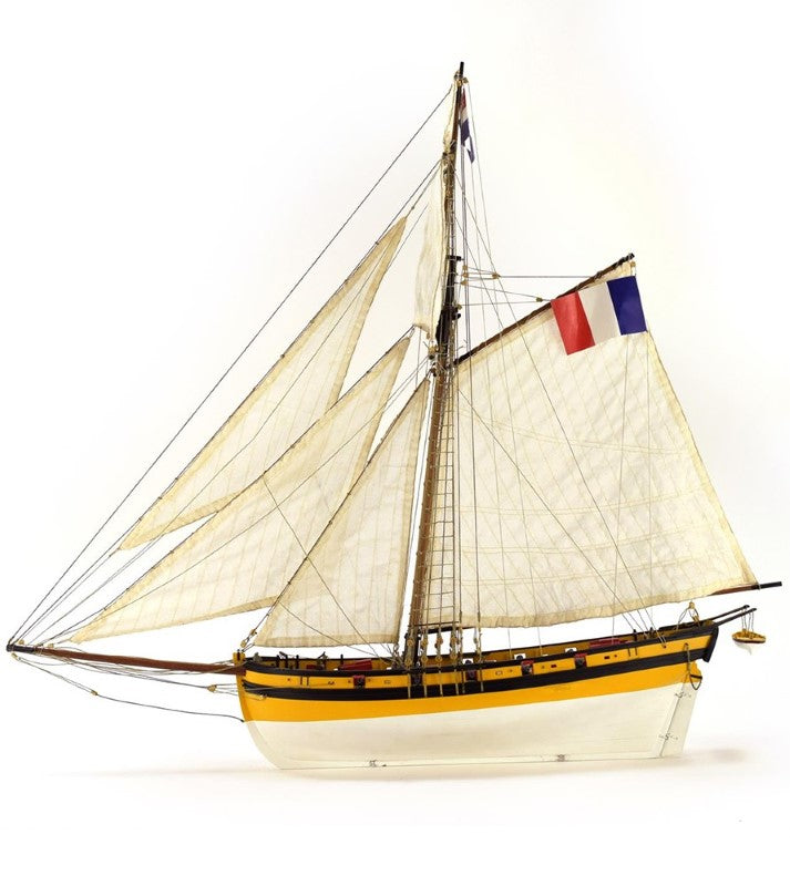 Wooden Ship & Fittings - Le Renard