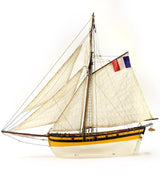 Wooden Ship & Fittings - Le Renard