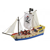 Wooden Ship & Fittings - Art & Kids: PirateShip w/paint