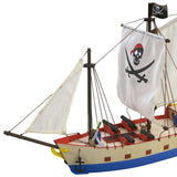 Wooden Ship & Fittings - Art & Kids: PirateShip w/paint