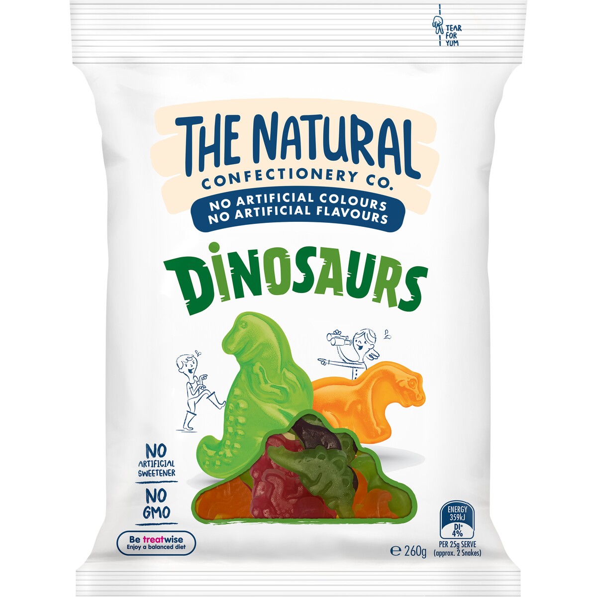 TNCC Dinosaurs 220g - Pack of 18