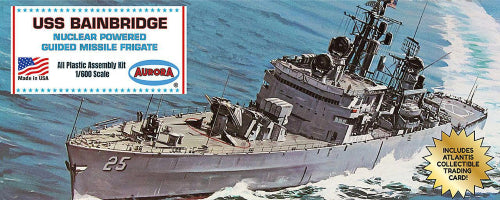 Plastic Kitset - Atlantis -1/600 USSBBrdg Missile Frigate