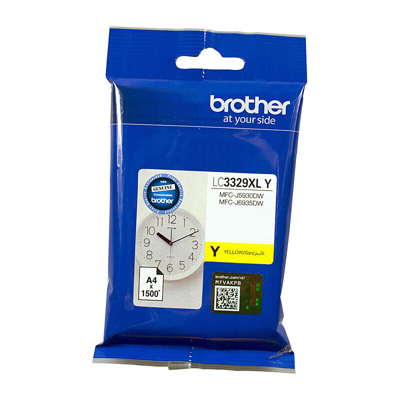 Brother LC3329XL Yellow Ink