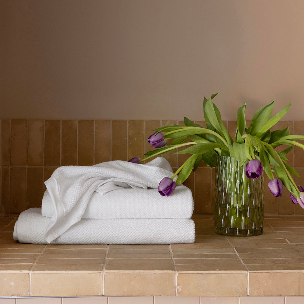 Angove 2pack Bath Sheet 80x160cm White- Bambury