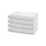 Angove 4pack Hand Towel 40x70cm White- Bambury