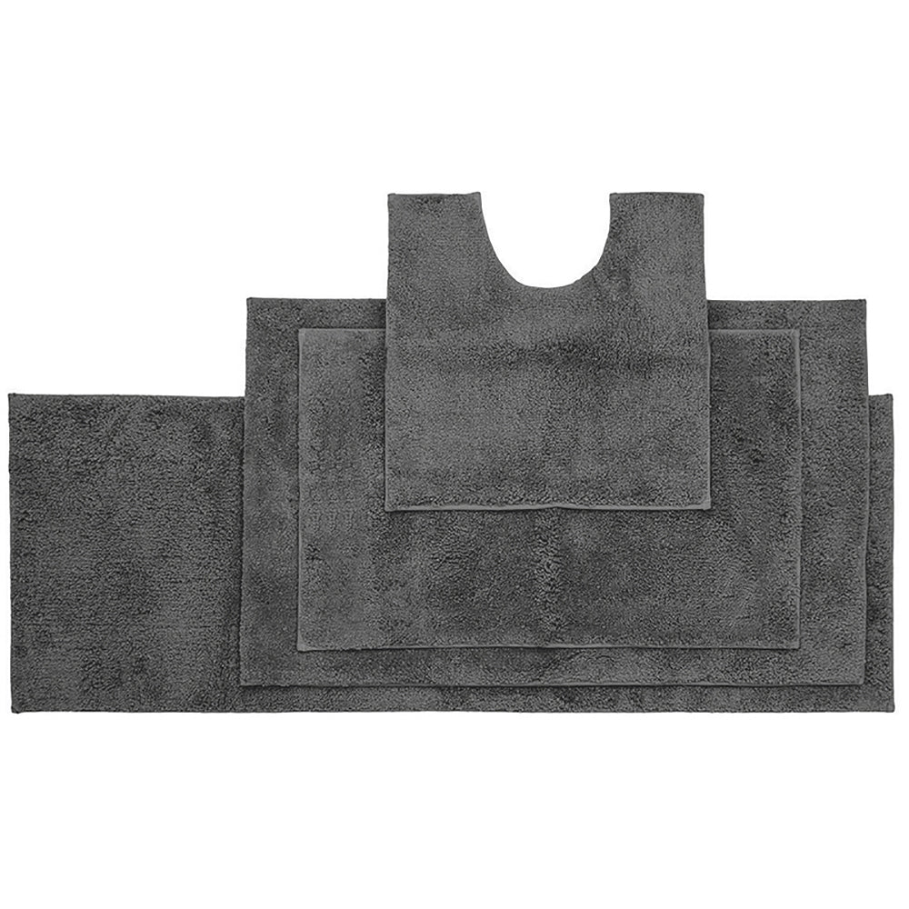 Microplush Contour Mat 50 x 50cm Pewter- Bambury