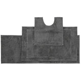 Microplush Contour Mat 50 x 50cm Pewter- Bambury