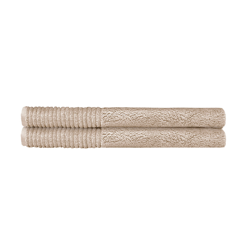 Elvire Bath Mat 2 Pack Buff- Bambury