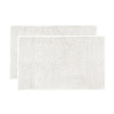 Elvire Bath Mat 2 Pack Ivory- Bambury