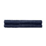 Elvire Bath Mat 2 Pack Navy- Bambury