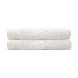 Elvire Bath Sheet 2 Pack Ivory- Bambury