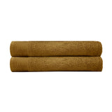 Elvire Bath Sheet 2 Pack Tobacco- Bambury