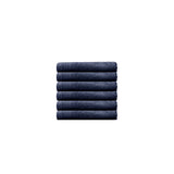 Elvire Face Washer 6 Pack Navy- Bambury