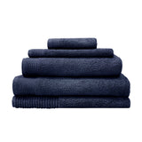 Elvire Face Washer 6 Pack Navy- Bambury