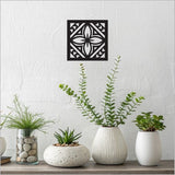 Black Acrylic Square: Tapa 2 Art Squares