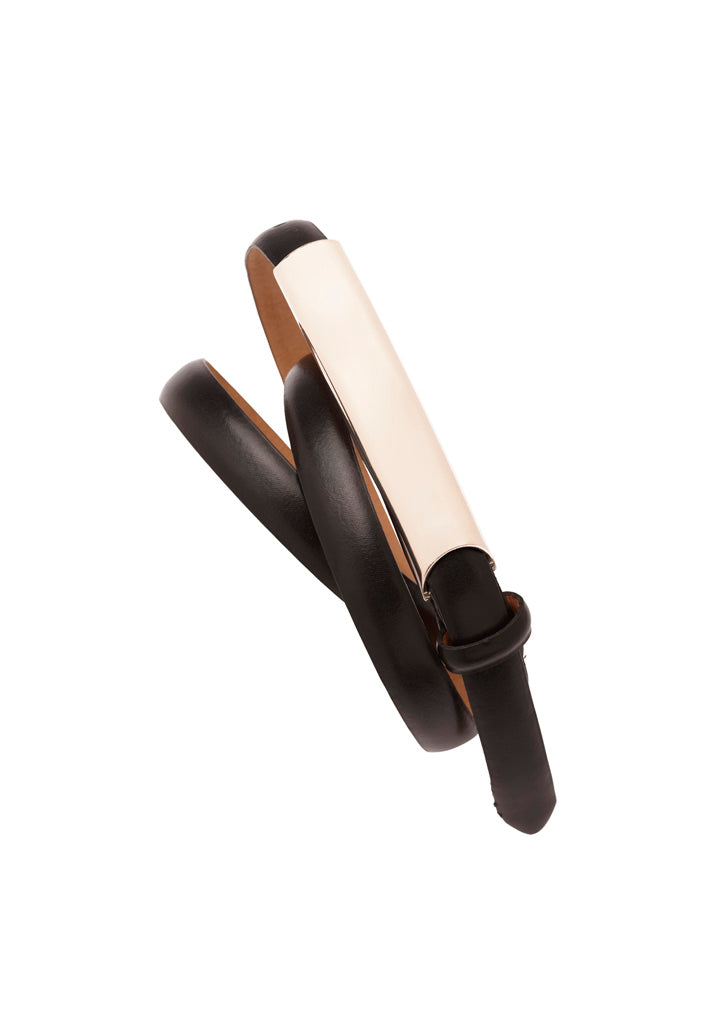 Slimline Womens Belt - Black