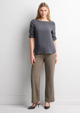 Soft Womens Stretch Pant - Taupe