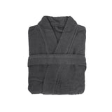 Angove Cotton Robe Charcoal Medium- Bambury