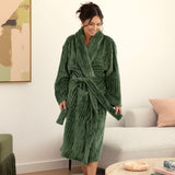 Channel Fleece Robe Juniper Medium/Large - Bambury