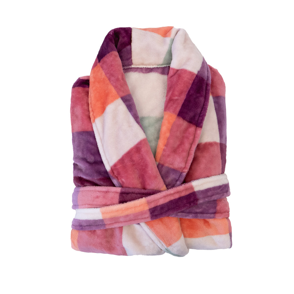 Charlie Ultraplush Robe Sherbet M/L