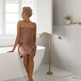 Matrix Microfibre Body Wrap Woodrose- Bambury