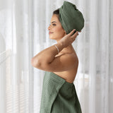 Matrix Microfibre Hair Wrap Moss- Bambury