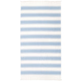 Andie Beach Towel Blue - BAMBURY