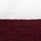 Ecobeach Upcycled Cotton Blend Beach Towel 75 x 150cm Bambury - Maroon