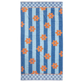 Jacquard Beach Towel Aster - BAMBURY
