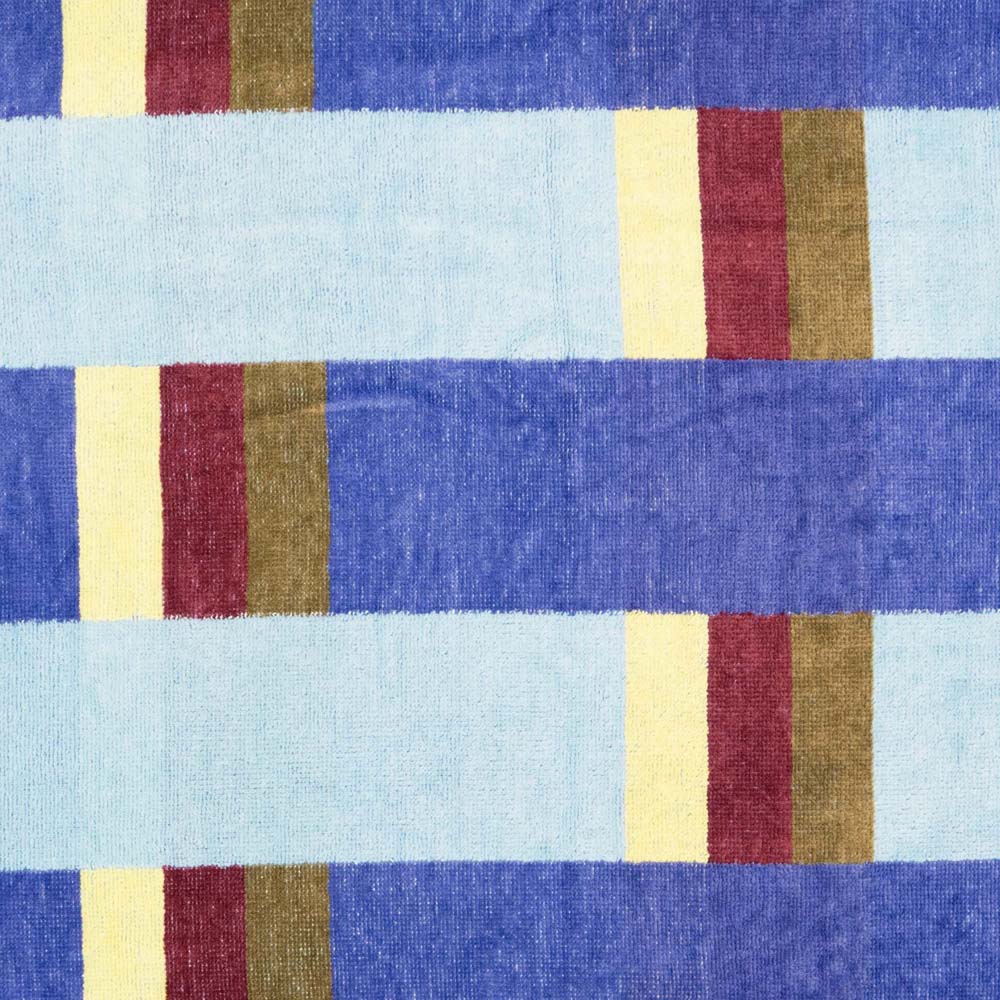 Leno Jacquard Cotton Velour Beach Towel 90 x 170cm Bambury