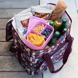 Aruna Large Insulated Cooler Bag 40 x 28 x 35cm Bambury