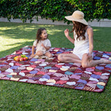 Aruna Waterproof Picnic Rug 200 x 200cm Bambury